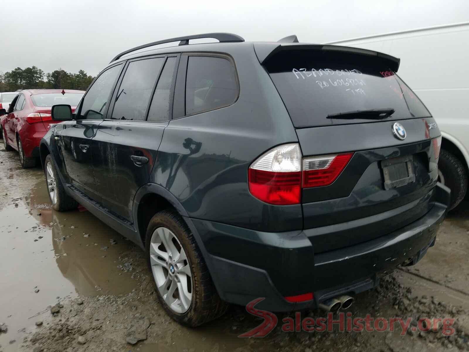 WBXPC93487WF10893 2007 BMW X3