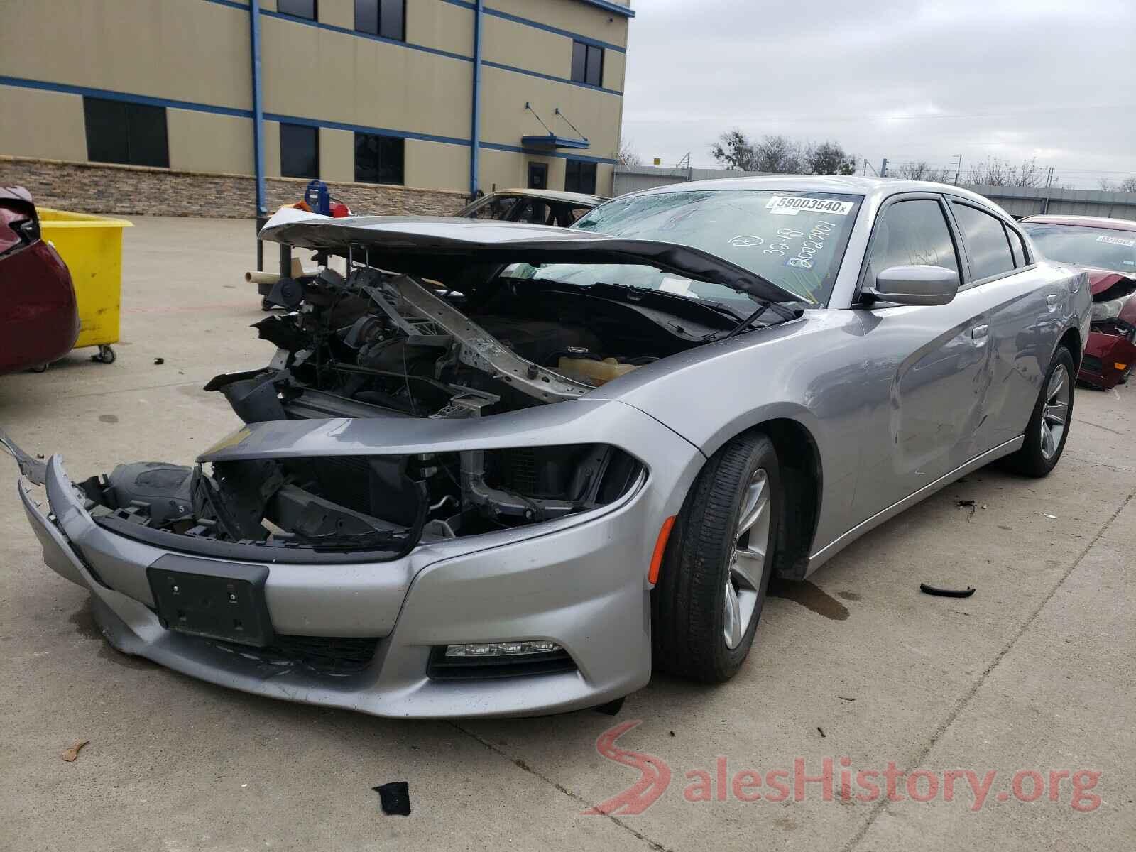 2C3CDXHG5GH265437 2016 DODGE CHARGER