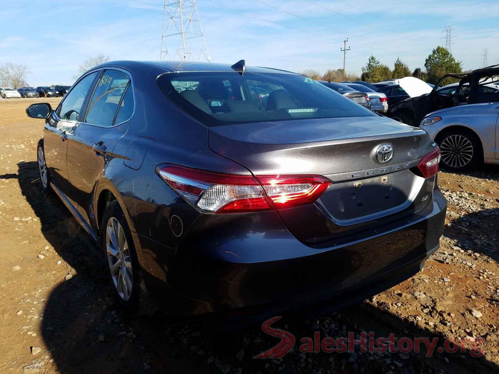 4T1B11HK8KU682098 2019 TOYOTA CAMRY