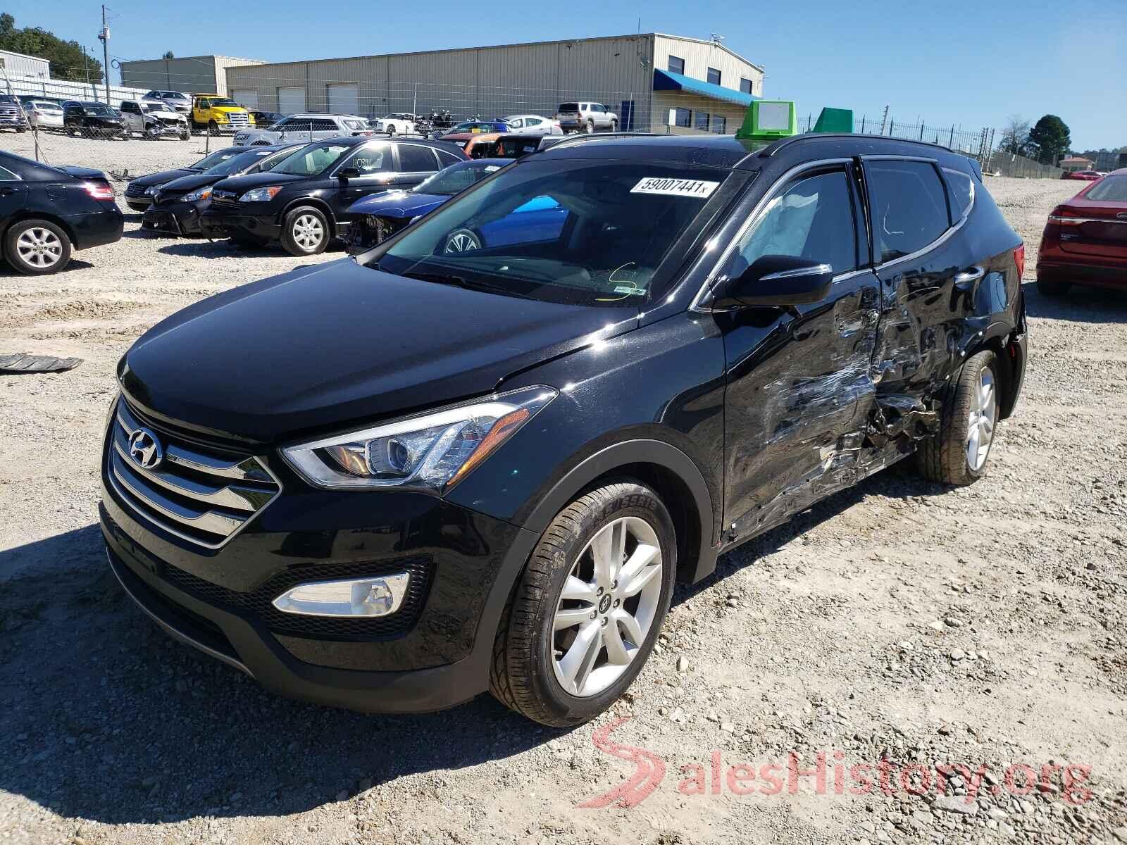 5XYZWDLA4GG342671 2016 HYUNDAI SANTA FE