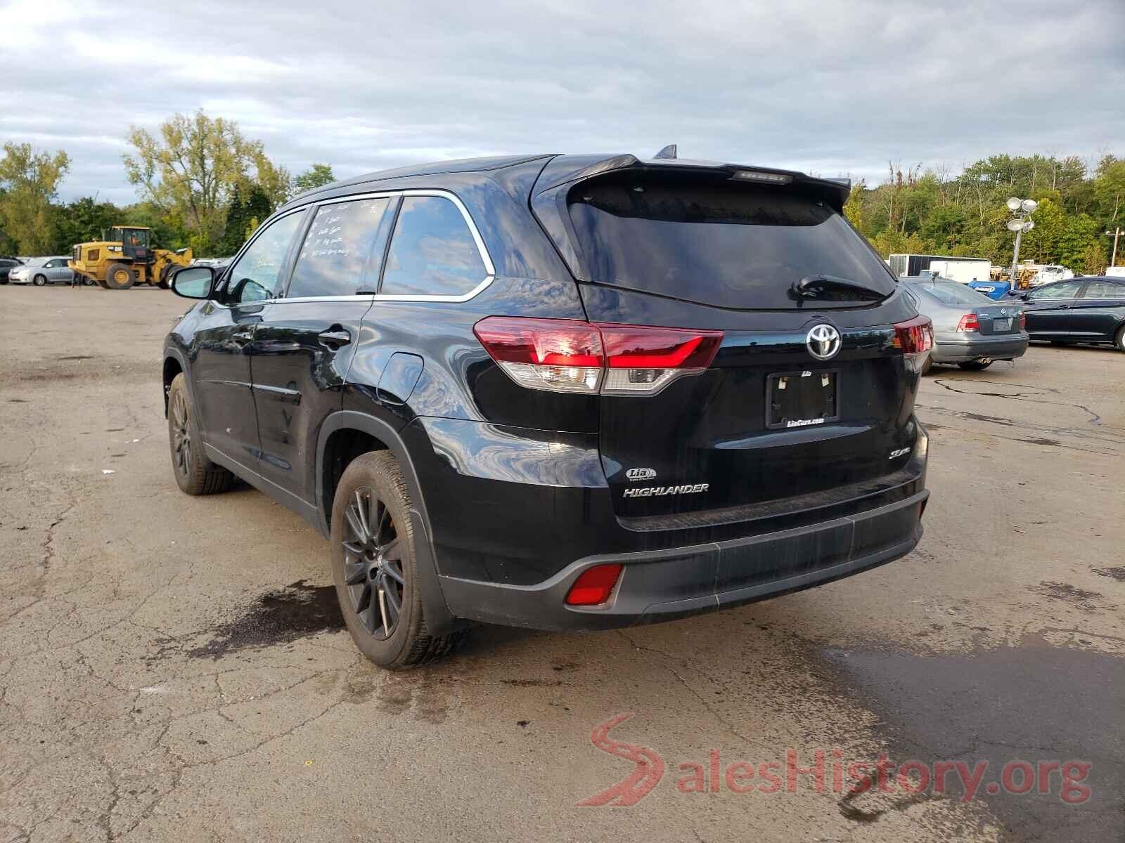 5TDJZRFH0KS611299 2019 TOYOTA HIGHLANDER