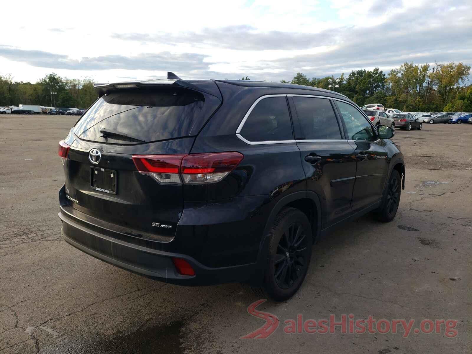 5TDJZRFH0KS611299 2019 TOYOTA HIGHLANDER