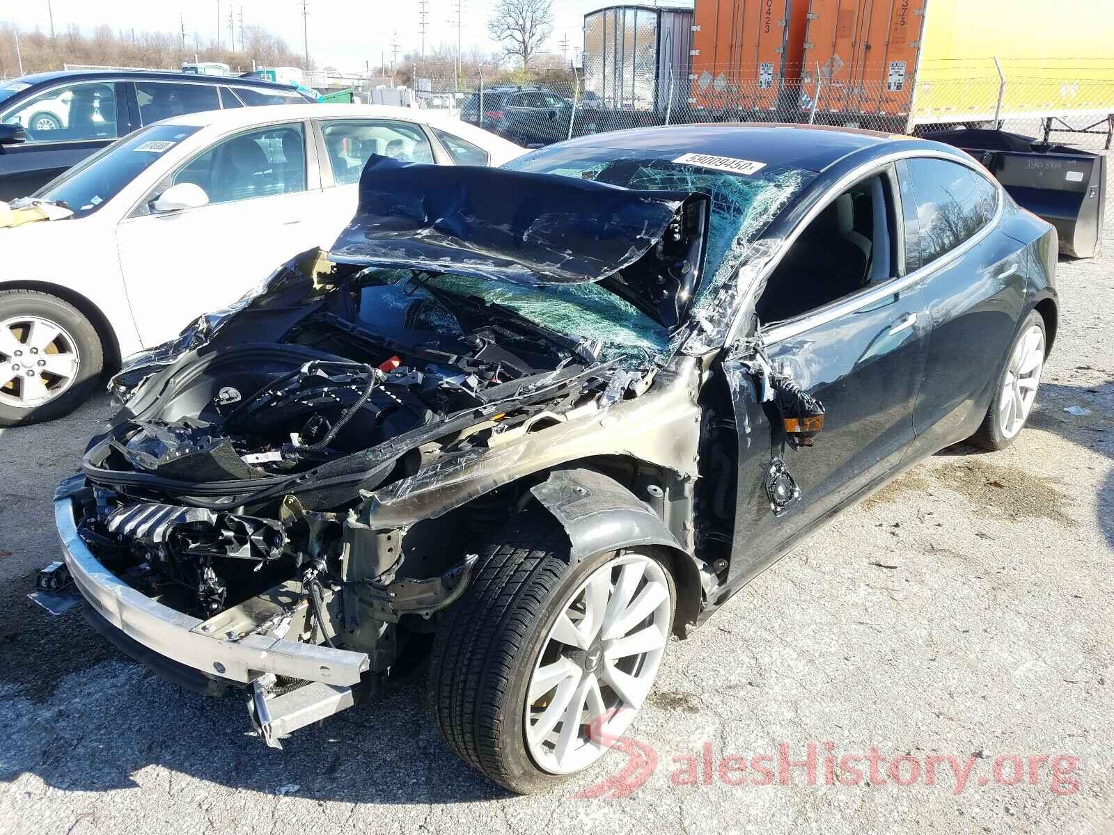 5YJ3E1EB8JF151170 2018 TESLA MODEL 3