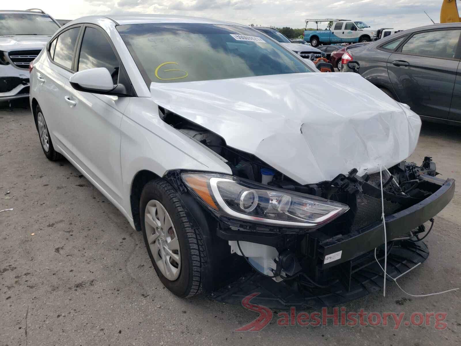 5NPD74LF8JH390757 2018 HYUNDAI ELANTRA