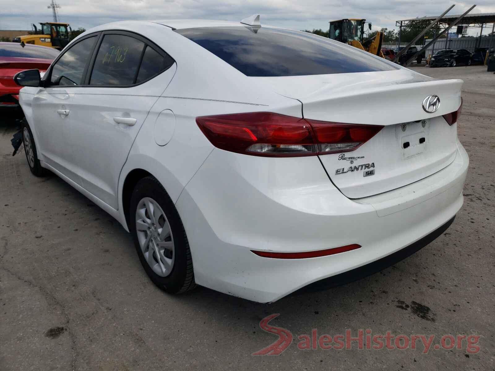 5NPD74LF8JH390757 2018 HYUNDAI ELANTRA