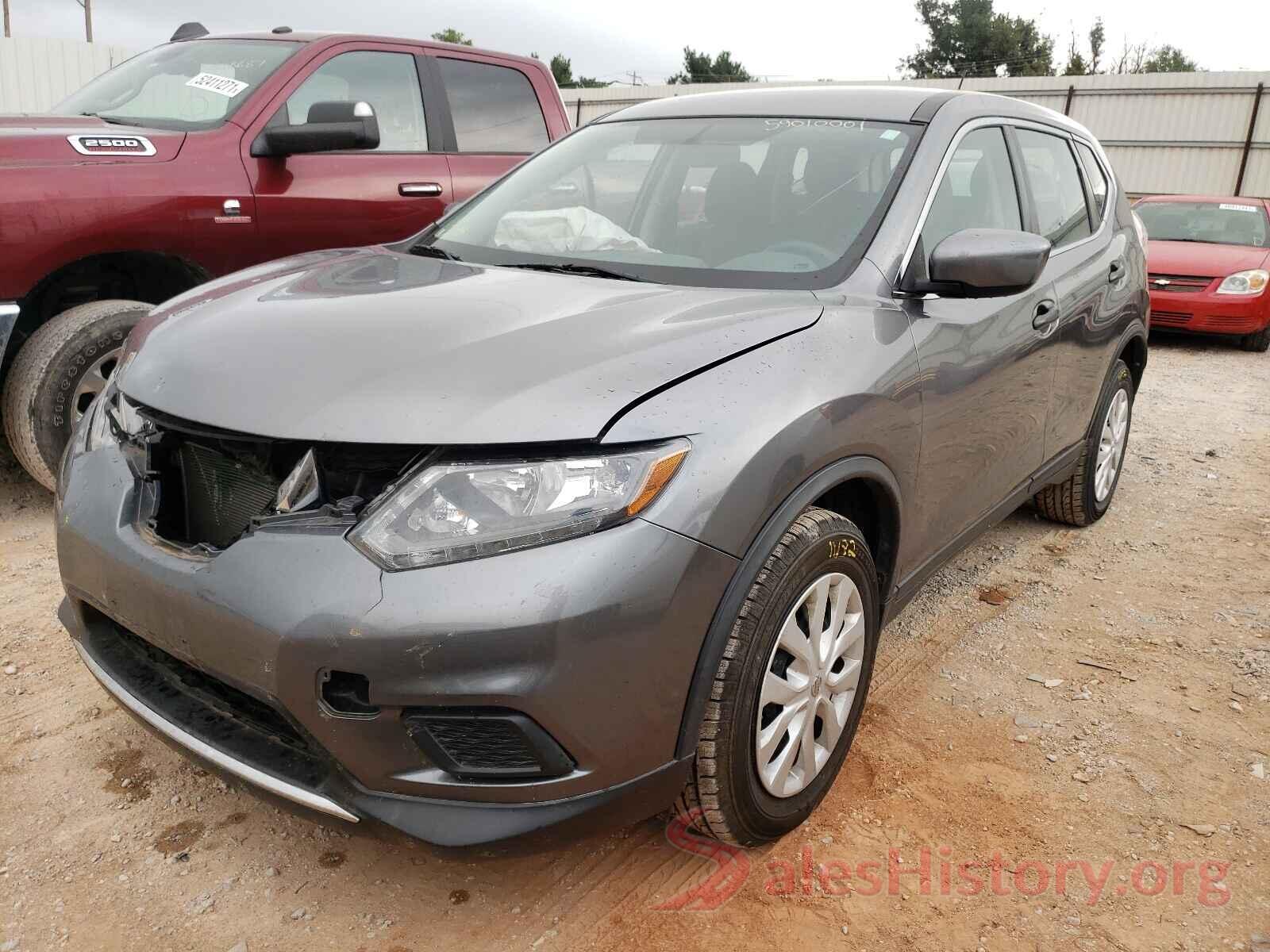 KNMAT2MT3GP632584 2016 NISSAN ROGUE