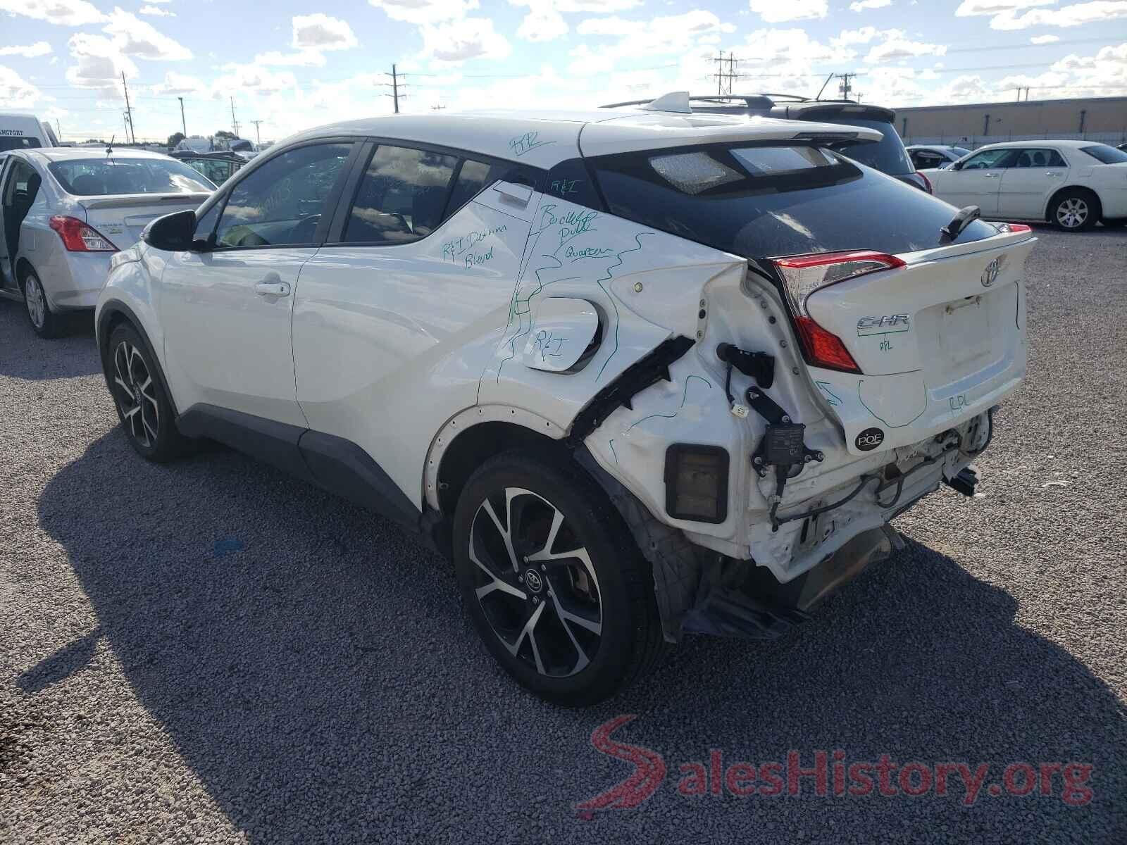 NMTKHMBX2JR034134 2018 TOYOTA C-HR