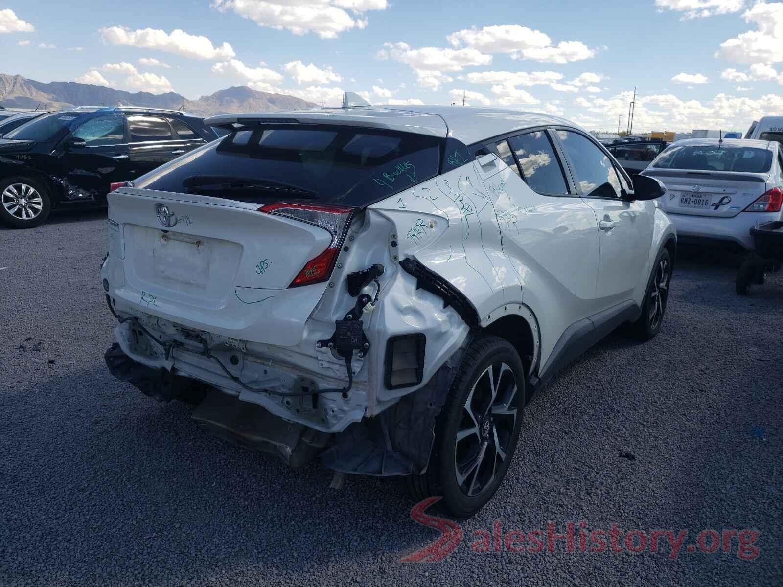 NMTKHMBX2JR034134 2018 TOYOTA C-HR