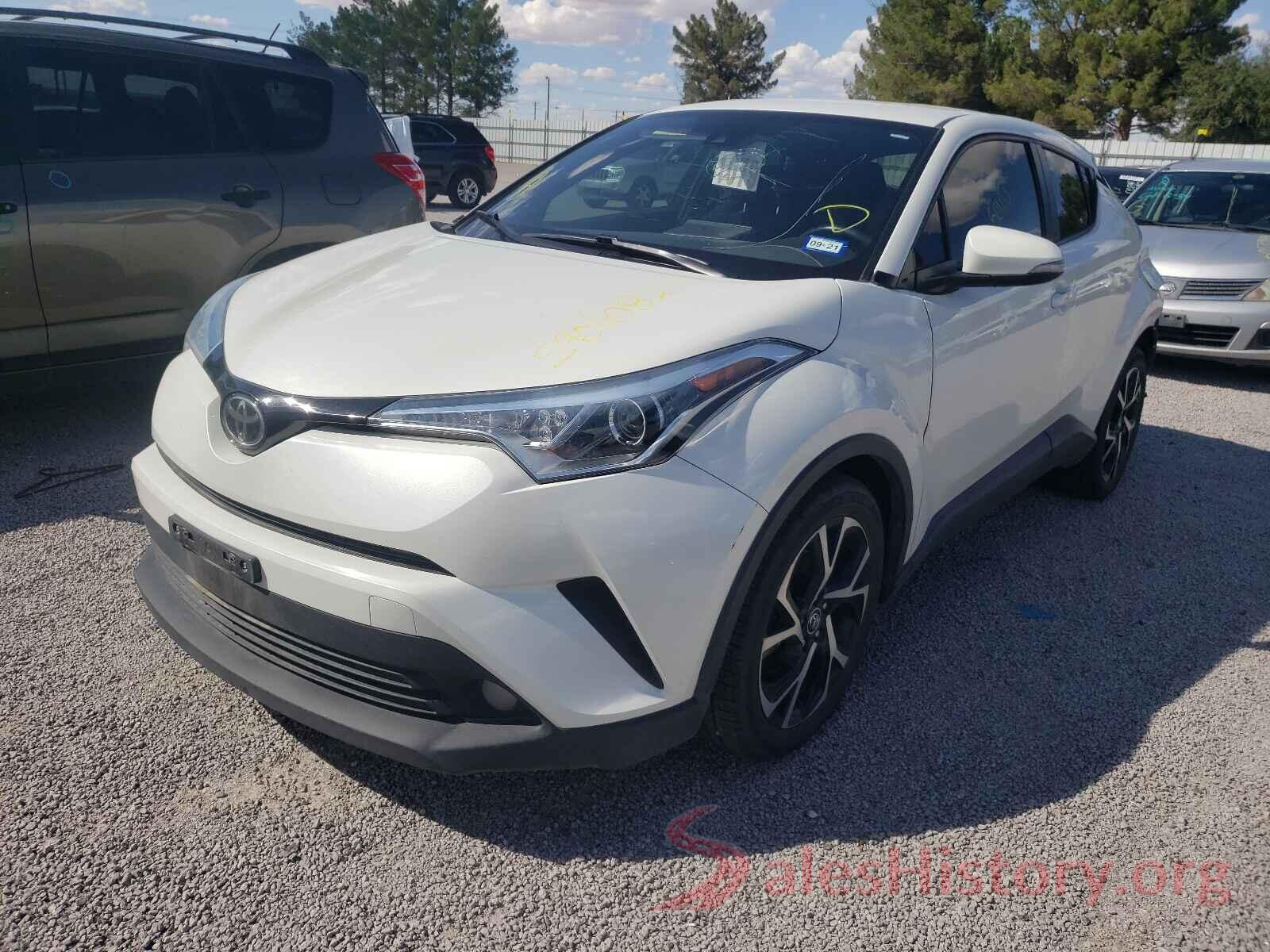 NMTKHMBX2JR034134 2018 TOYOTA C-HR