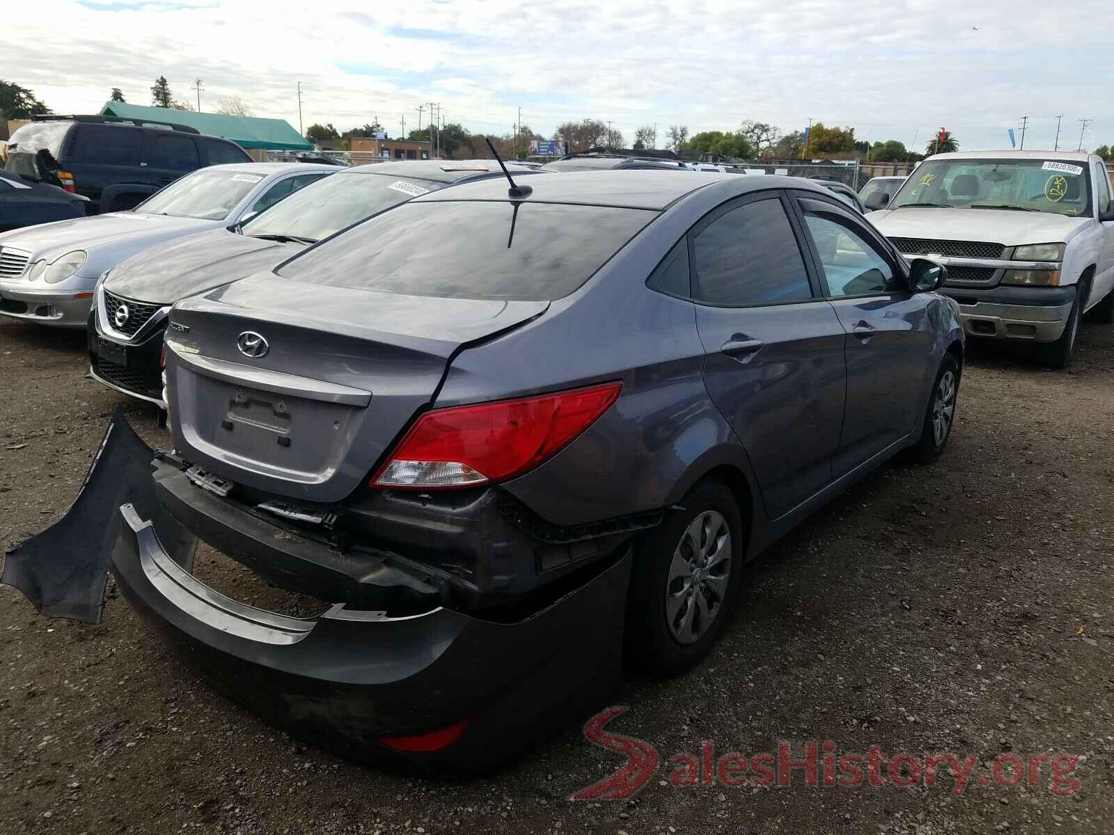 KMHCT4AE4GU104219 2016 HYUNDAI ACCENT