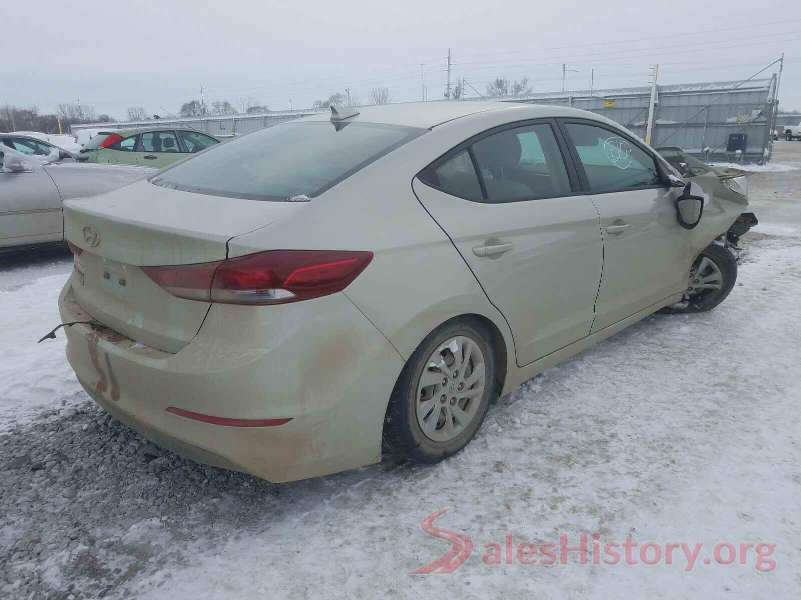 KMHD74LF4HU301911 2017 HYUNDAI ELANTRA