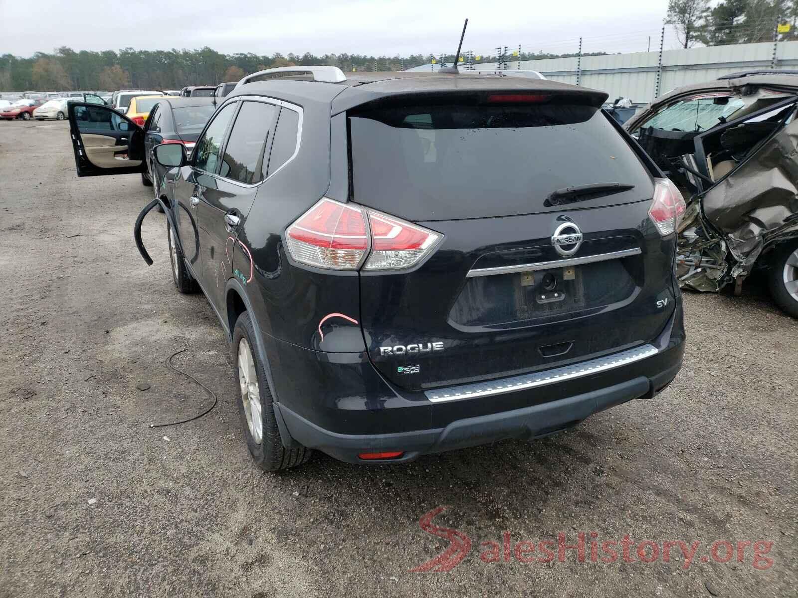 KNMAT2MT4GP647255 2016 NISSAN ROGUE