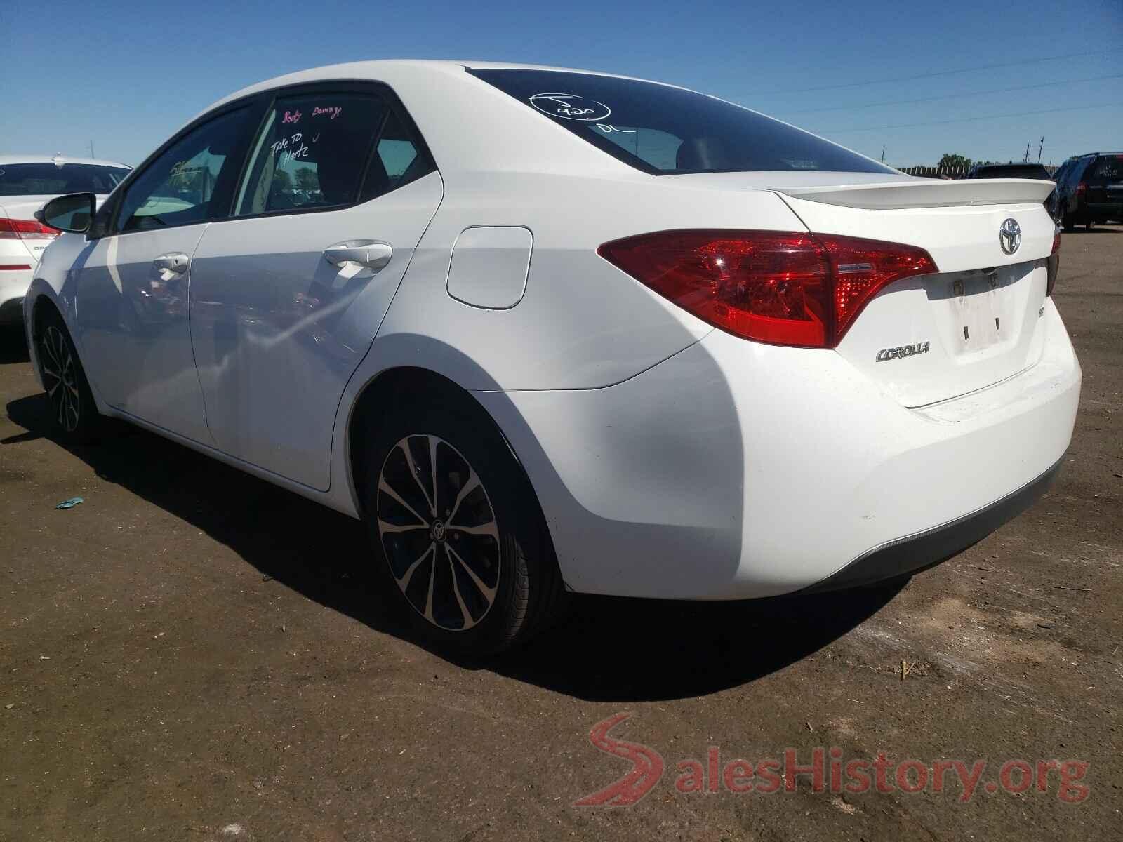 5YFBURHE9KP899340 2019 TOYOTA COROLLA