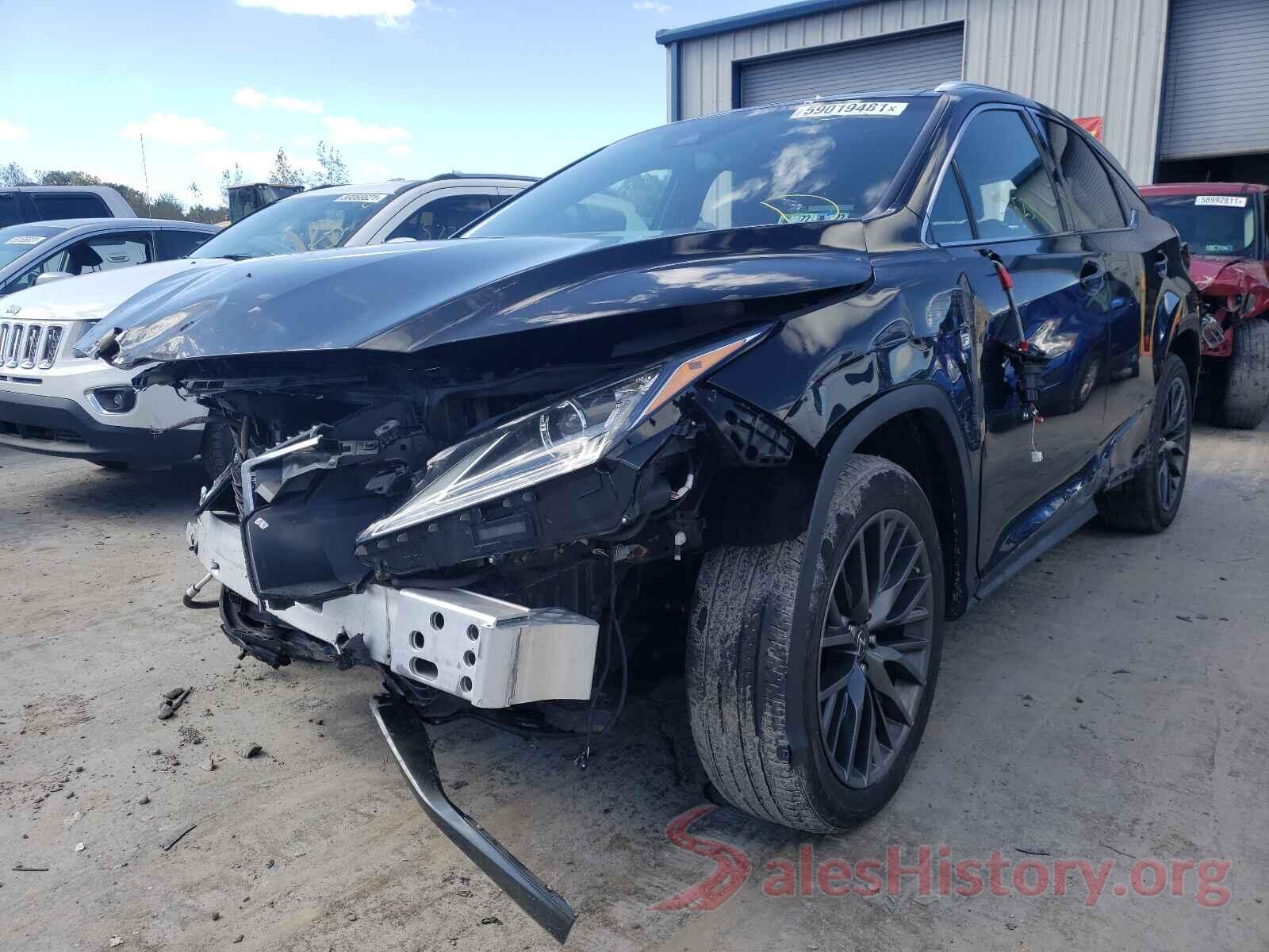 2T2BZMCA5GC029855 2016 LEXUS RX350