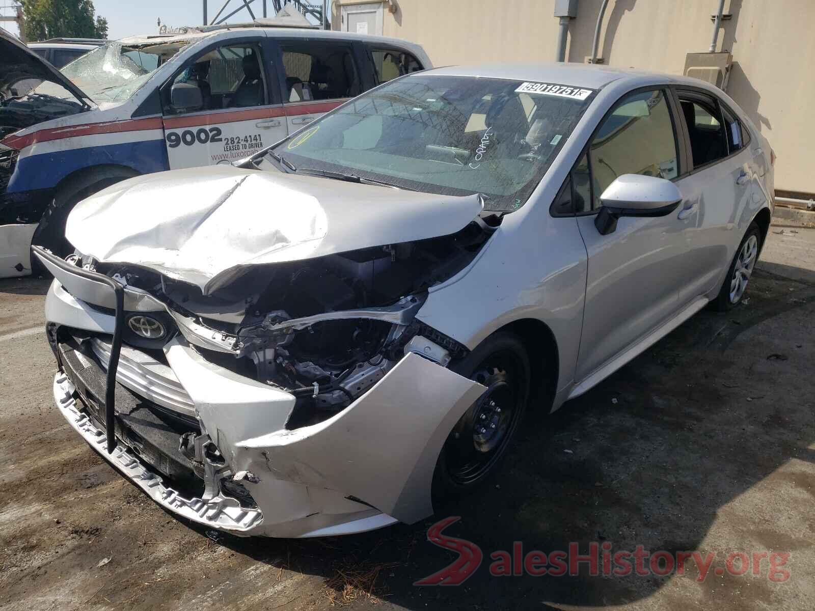 5YFEPMAE2MP252508 2021 TOYOTA COROLLA