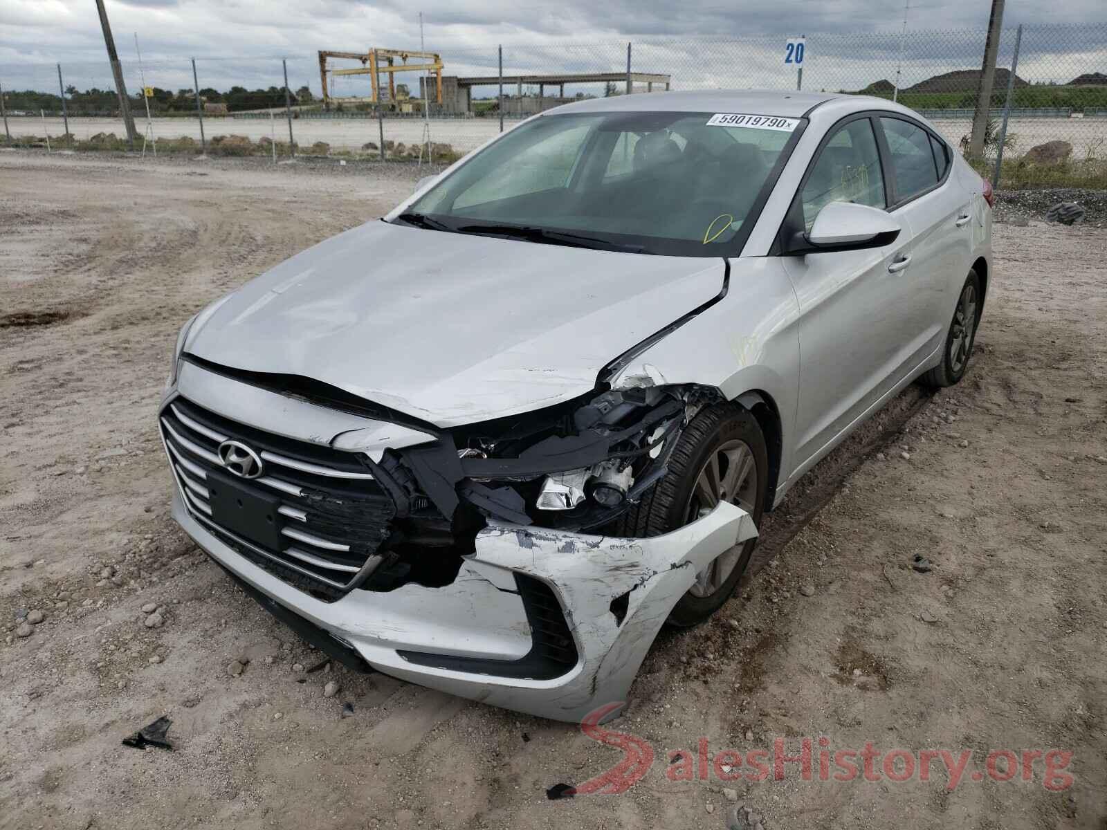 5NPD84LFXJH307990 2018 HYUNDAI ELANTRA