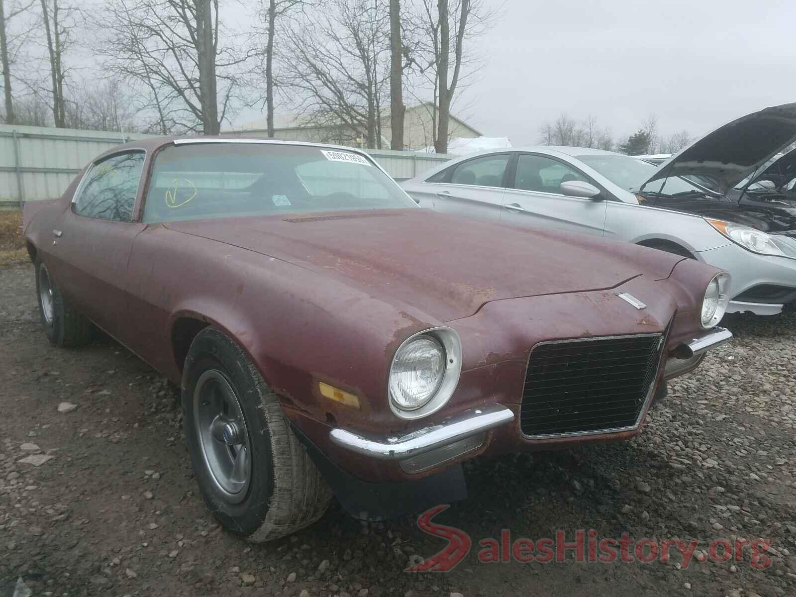 124871N511623 1971 CHEVROLET CAMARO