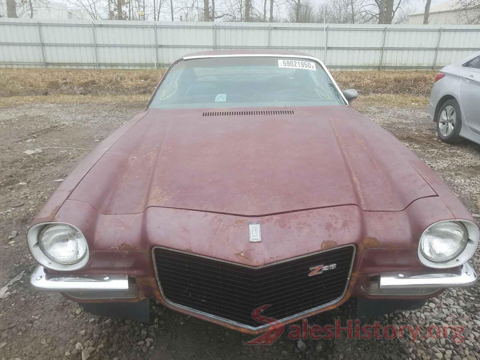 124871N511623 1971 CHEVROLET CAMARO