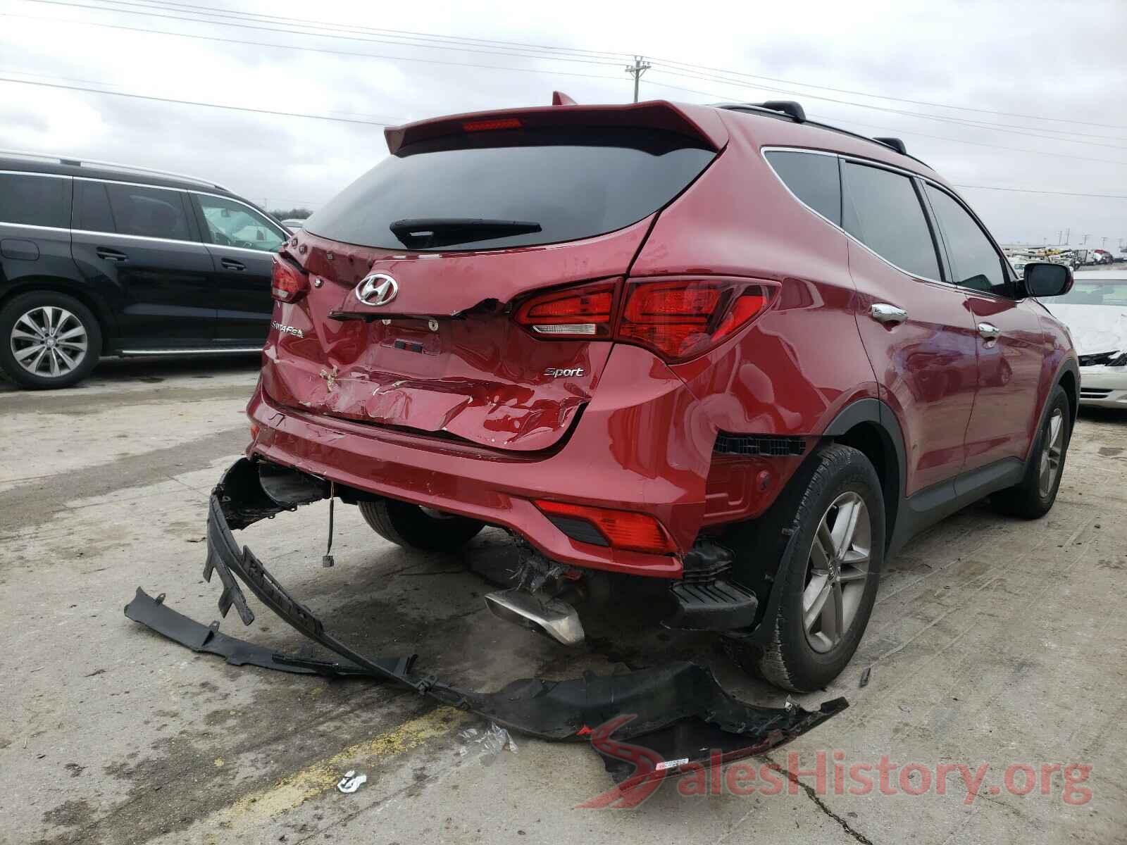 5XYZU3LB1JG537210 2018 HYUNDAI SANTA FE