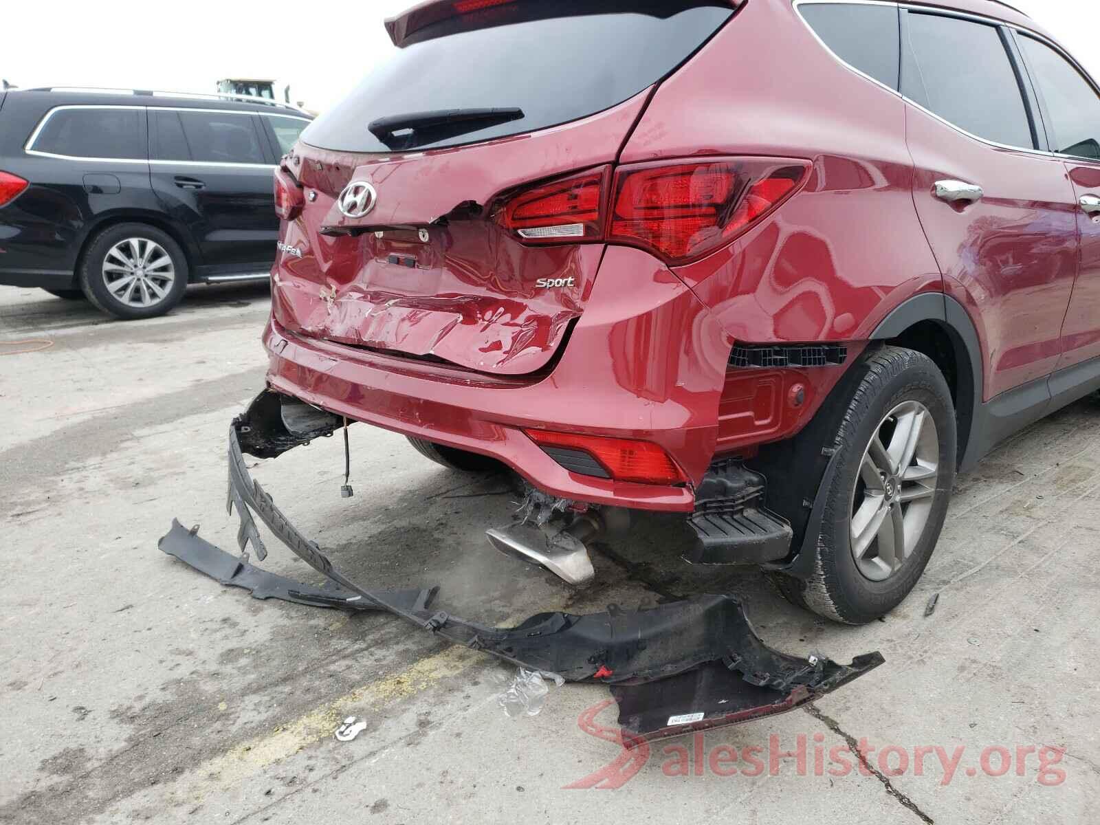 5XYZU3LB1JG537210 2018 HYUNDAI SANTA FE