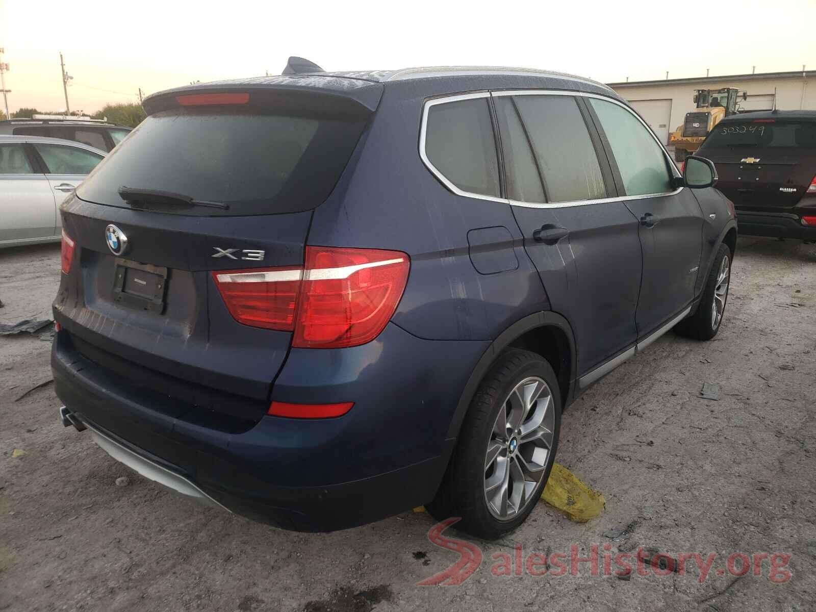 5UXWX9C55G0D87951 2016 BMW X3