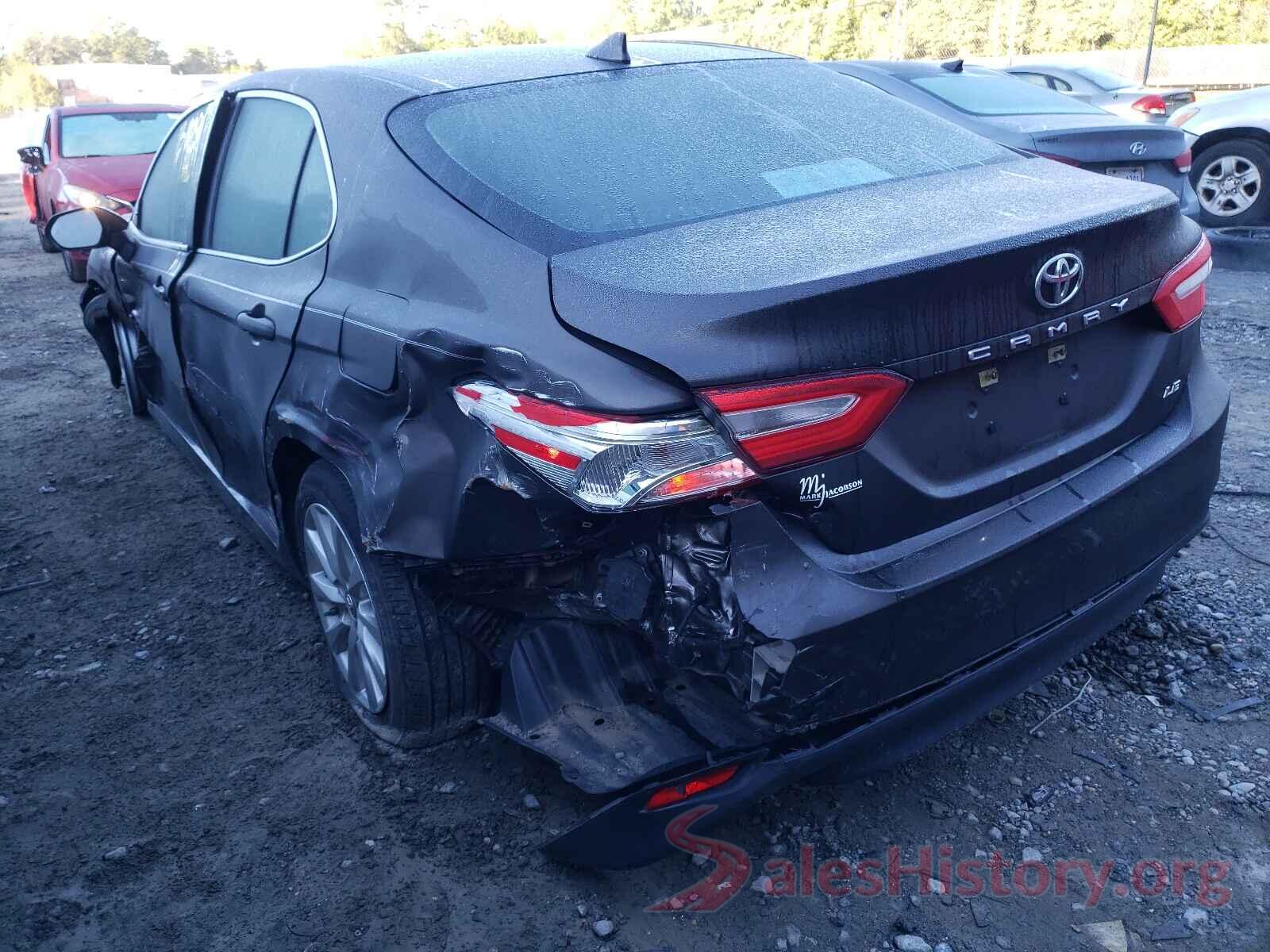 4T1B11HK7KU817264 2019 TOYOTA CAMRY