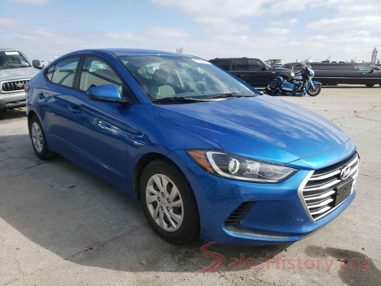 5NPD74LF9HH184082 2017 HYUNDAI ELANTRA