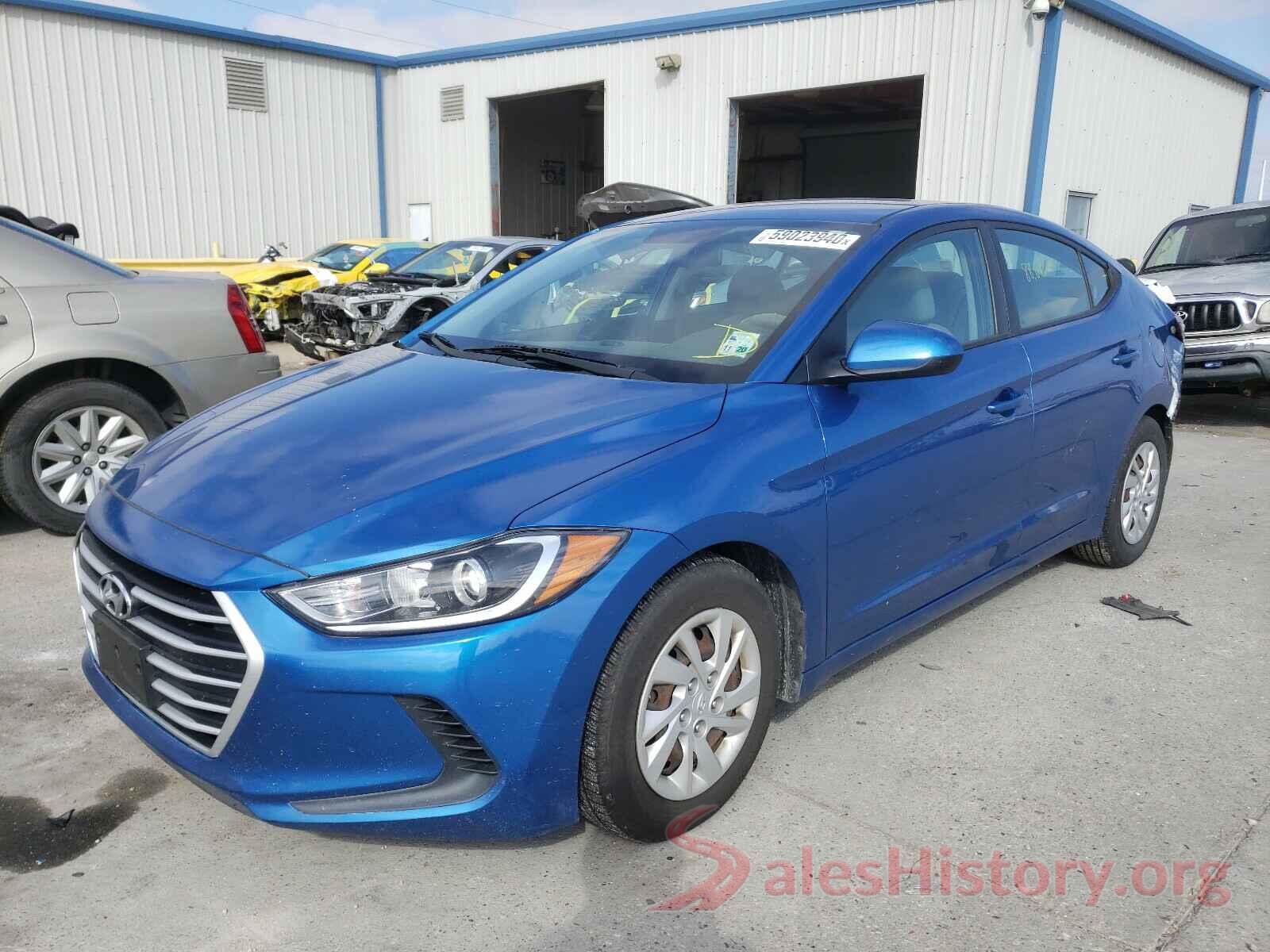 5NPD74LF9HH184082 2017 HYUNDAI ELANTRA