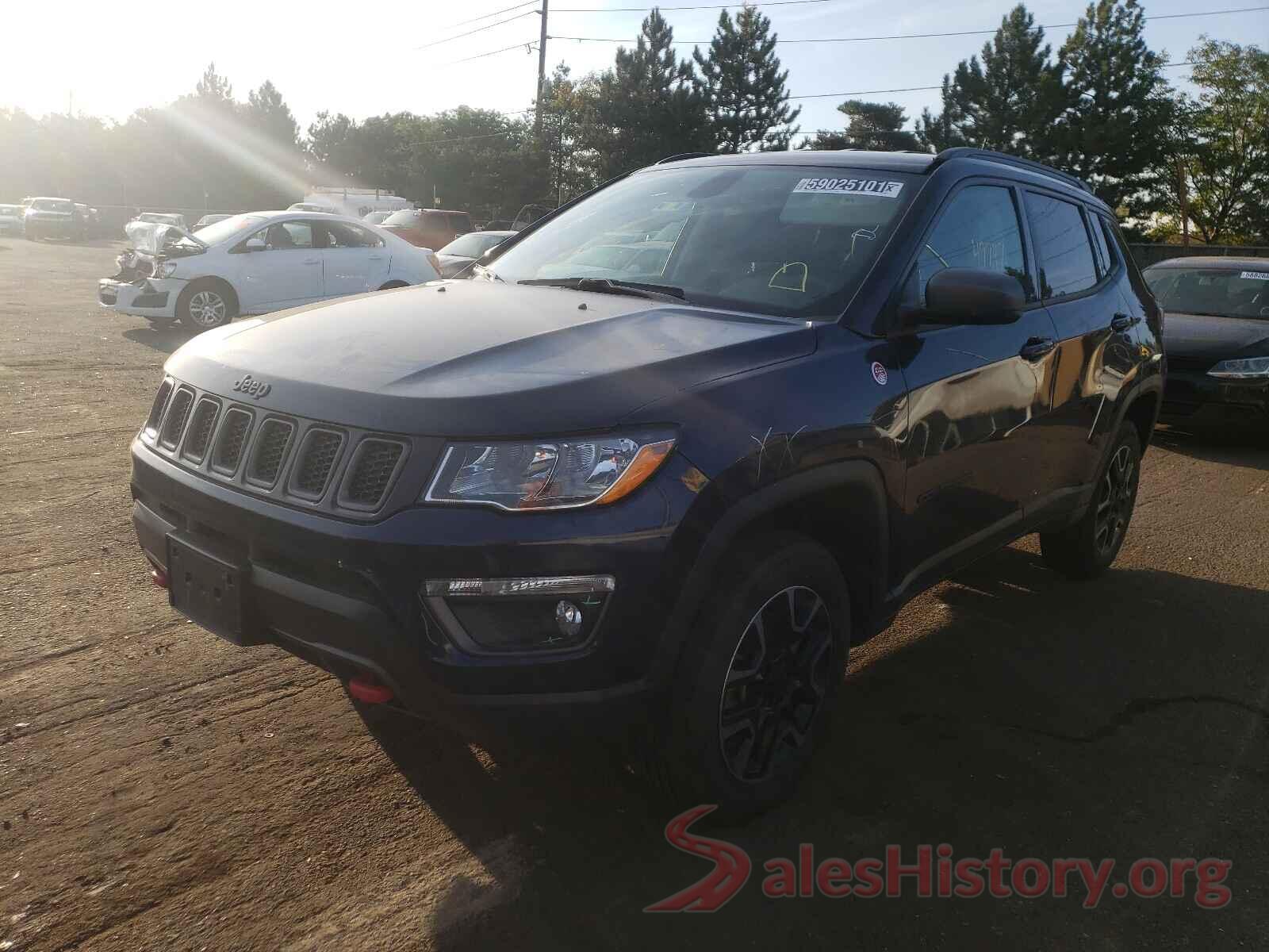 3C4NJDDB6KT722259 2019 JEEP COMPASS