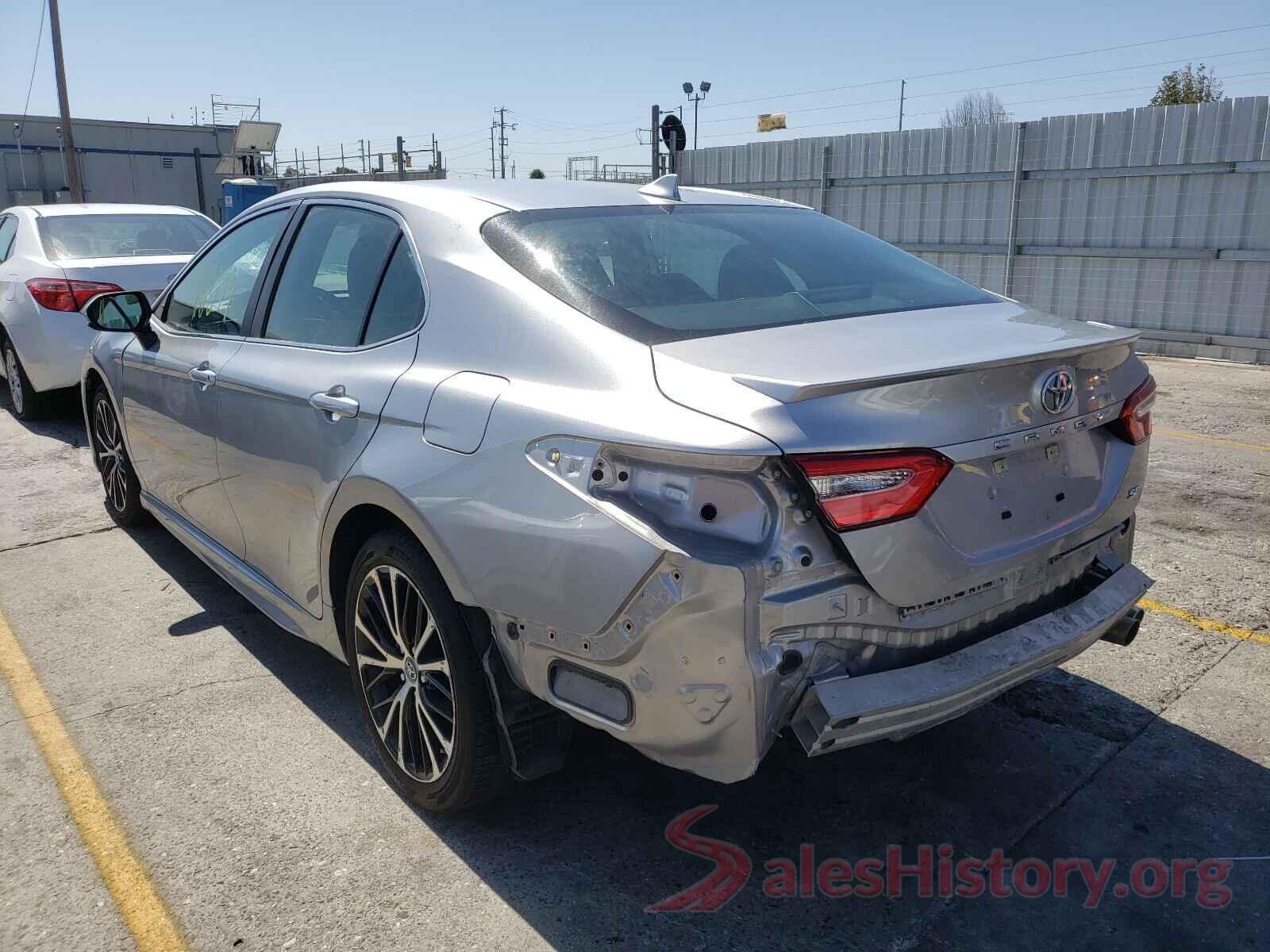 4T1B11HK2KU729576 2019 TOYOTA CAMRY