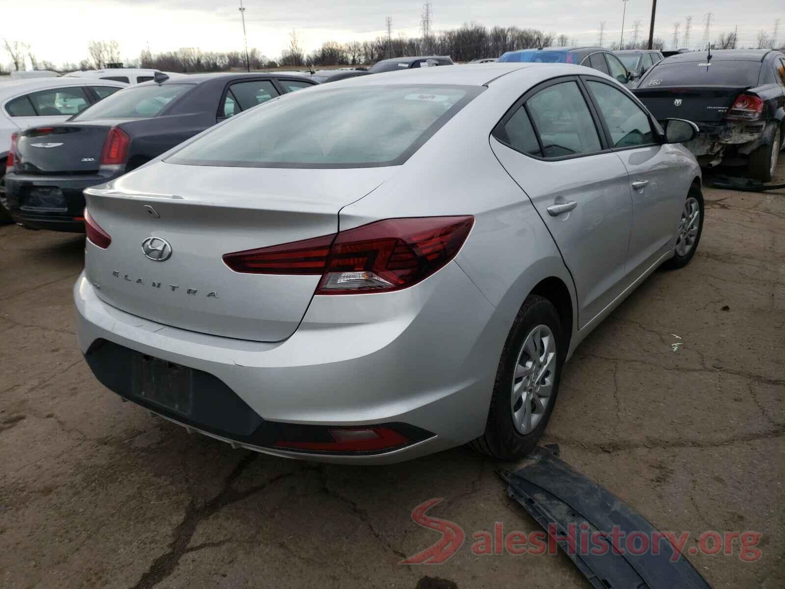 5NPD74LF4KH459834 2019 HYUNDAI ELANTRA