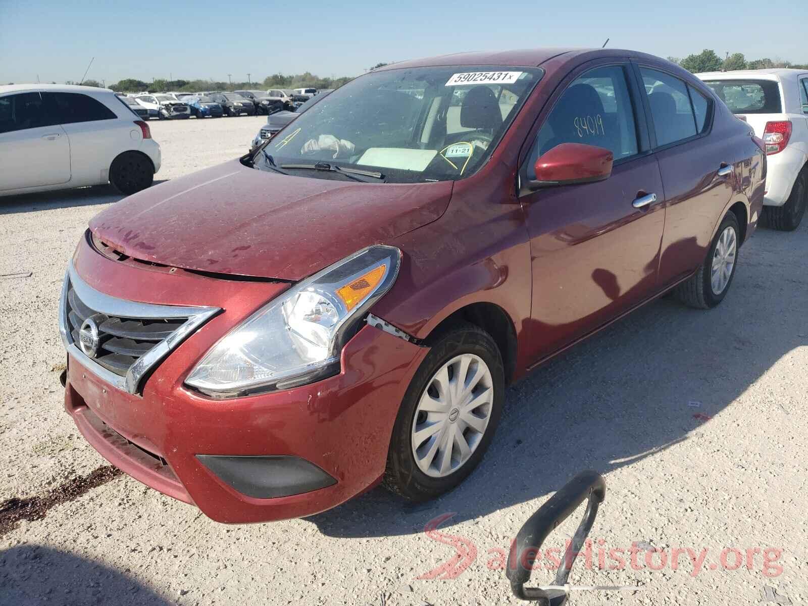 3N1CN7AP5GL834445 2016 NISSAN VERSA