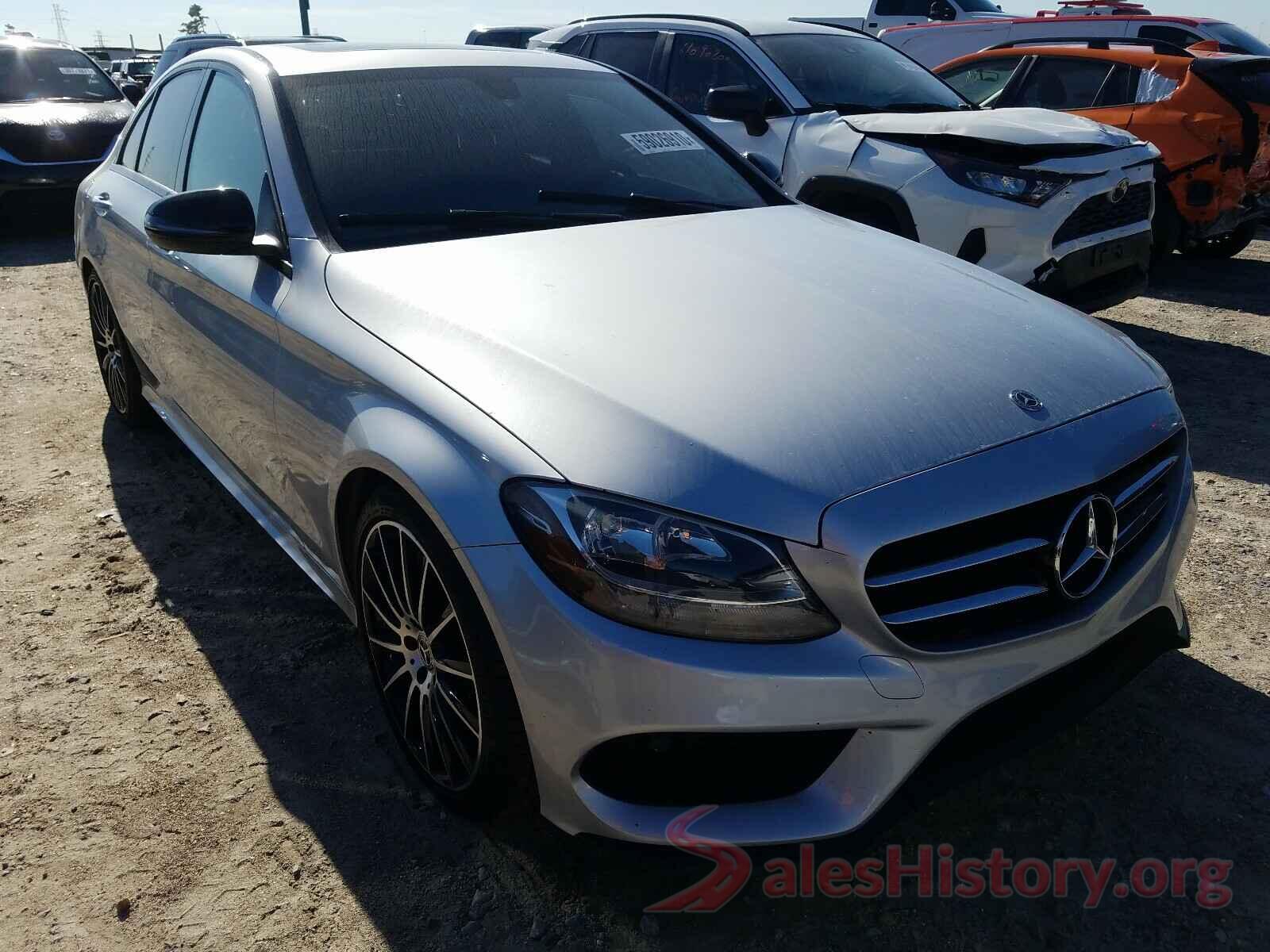 55SWF4JB9JU252105 2018 MERCEDES-BENZ C CLASS