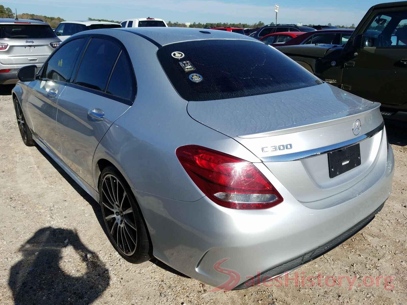 55SWF4JB9JU252105 2018 MERCEDES-BENZ C CLASS