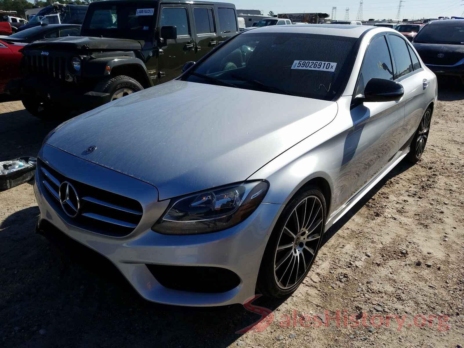 55SWF4JB9JU252105 2018 MERCEDES-BENZ C CLASS