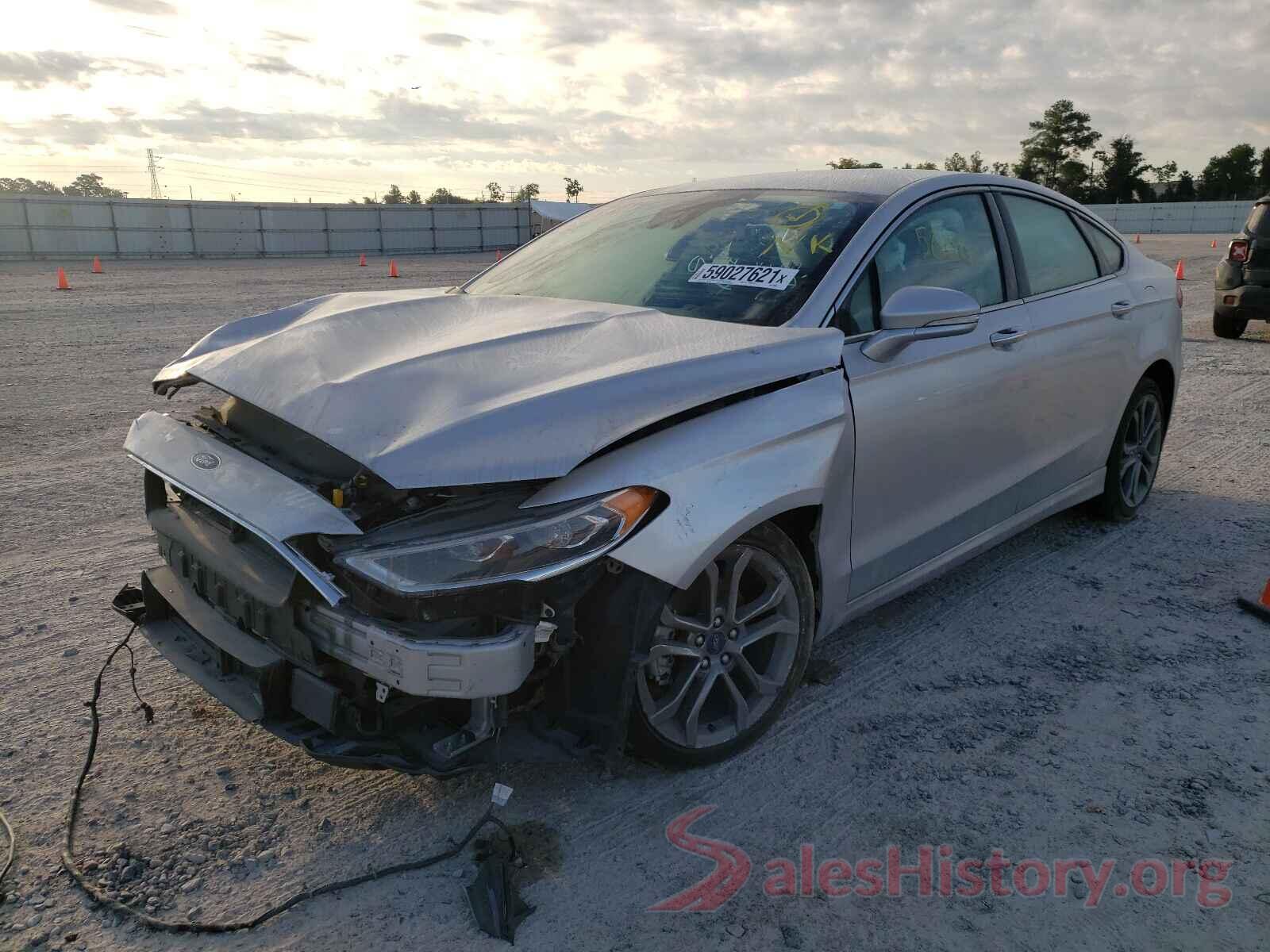 3FA6P0CD7KR264989 2019 FORD FUSION