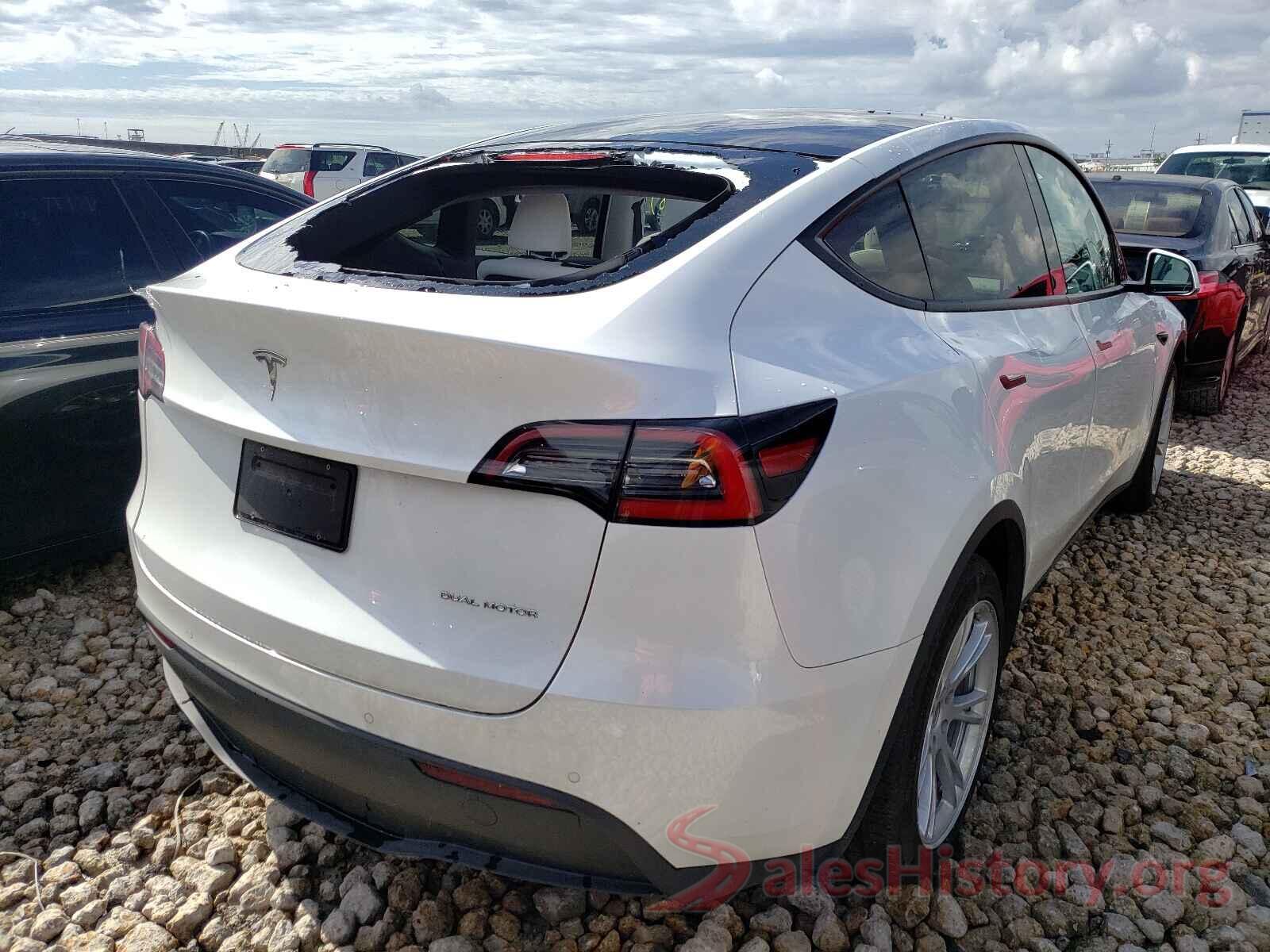 5YJYGDEE9MF061056 2021 TESLA MODEL Y