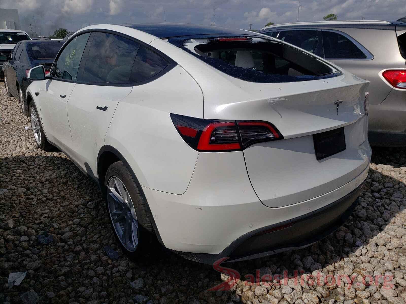 5YJYGDEE9MF061056 2021 TESLA MODEL Y