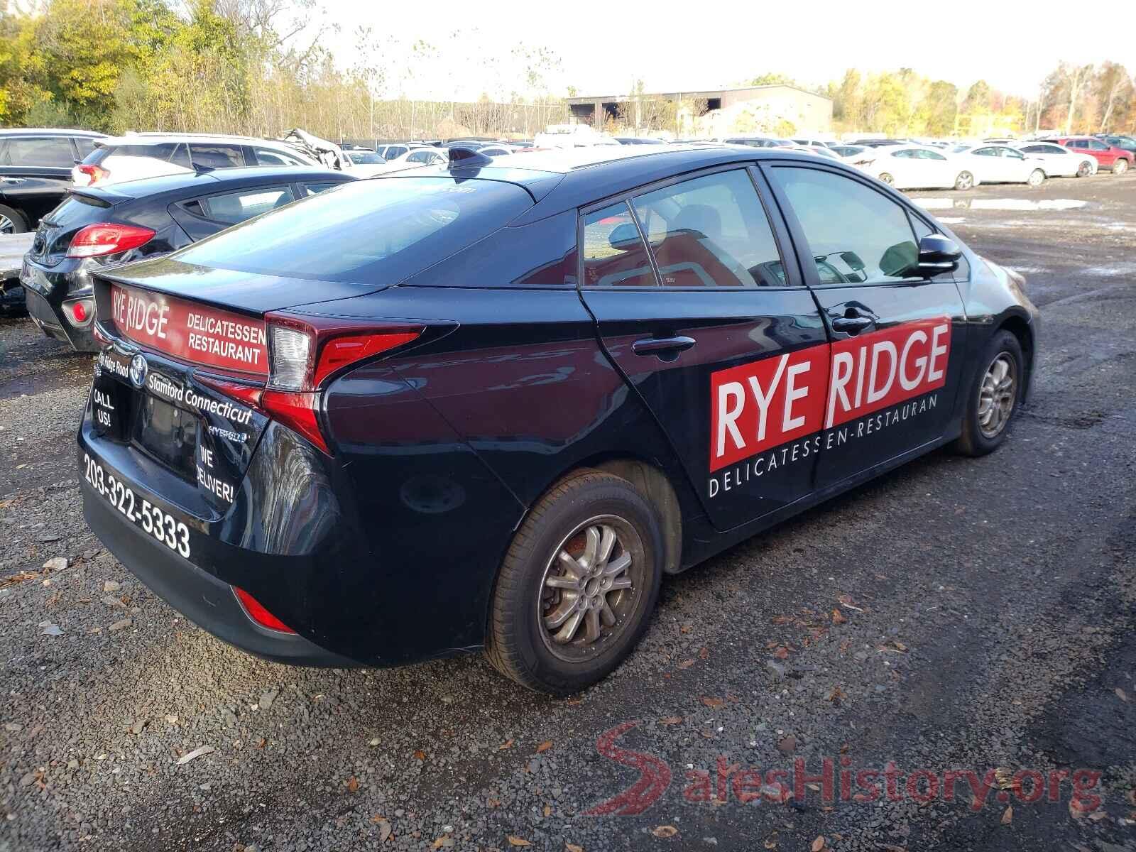 JTDKARFU2K3097353 2019 TOYOTA PRIUS