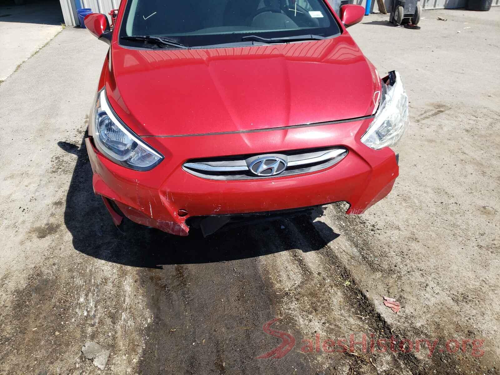 KMHCT4AE0HU343543 2017 HYUNDAI ACCENT