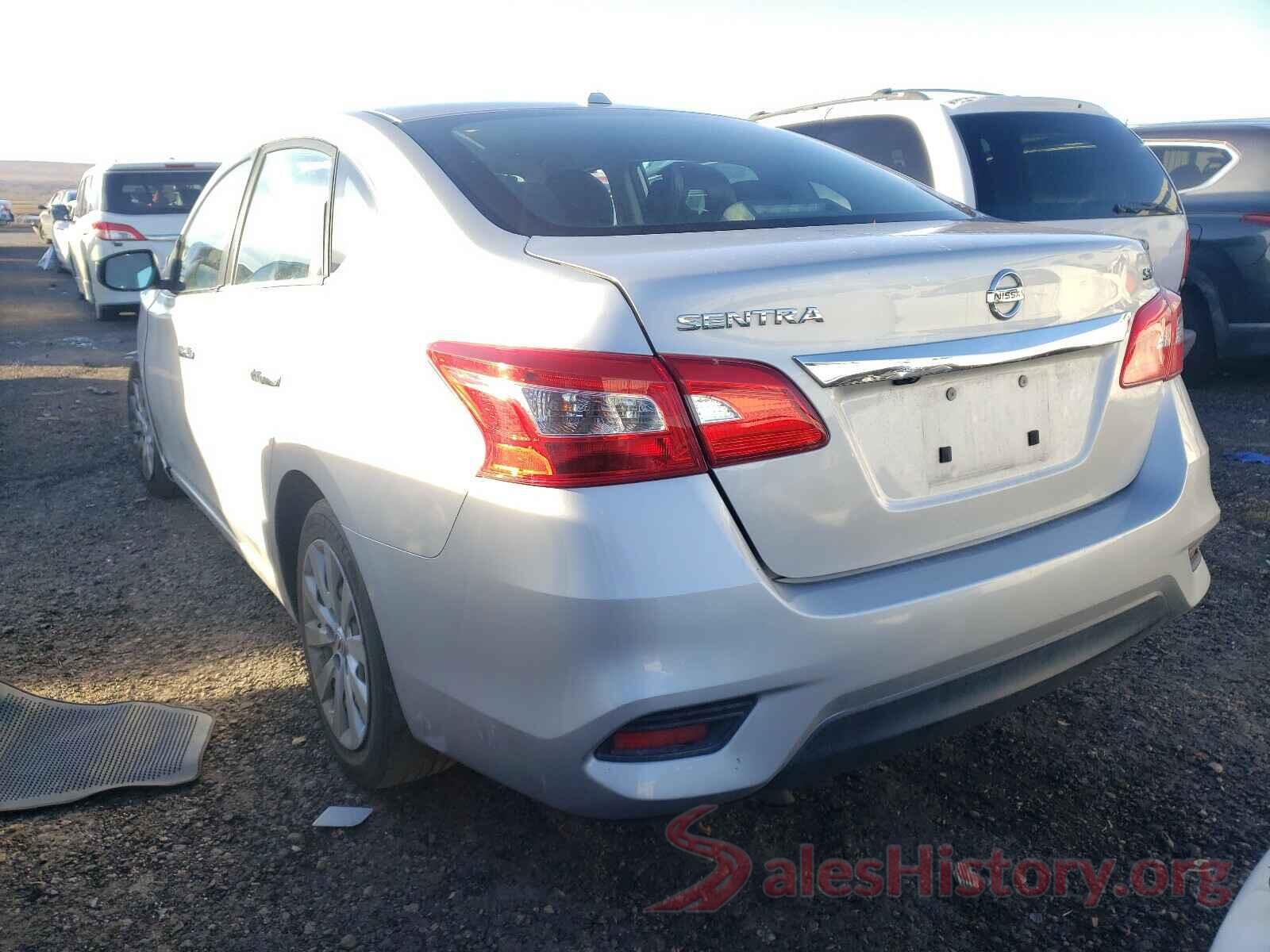 3N1AB7AP1HL696453 2017 NISSAN SENTRA