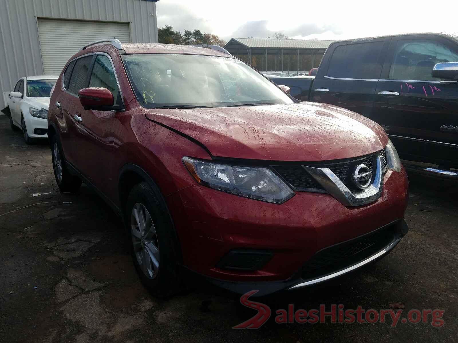 KNMAT2MT3GP702035 2016 NISSAN ROGUE