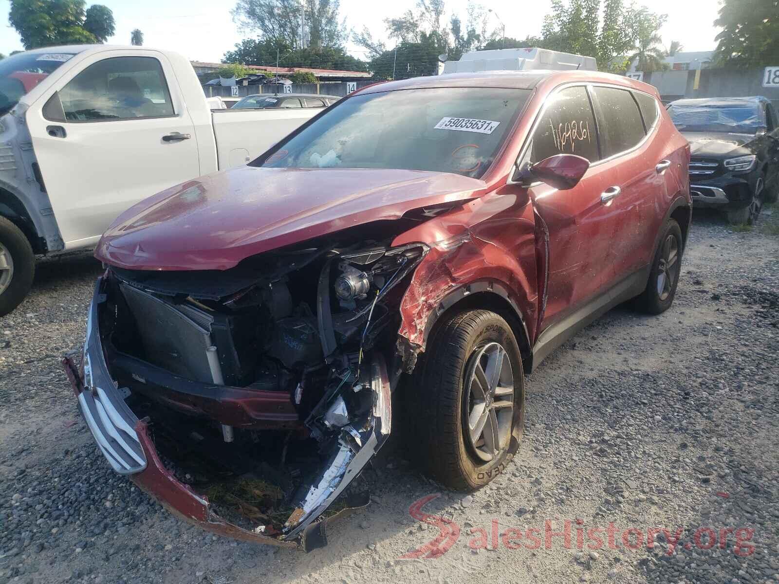 5XYZT3LB4JG559107 2018 HYUNDAI SANTA FE