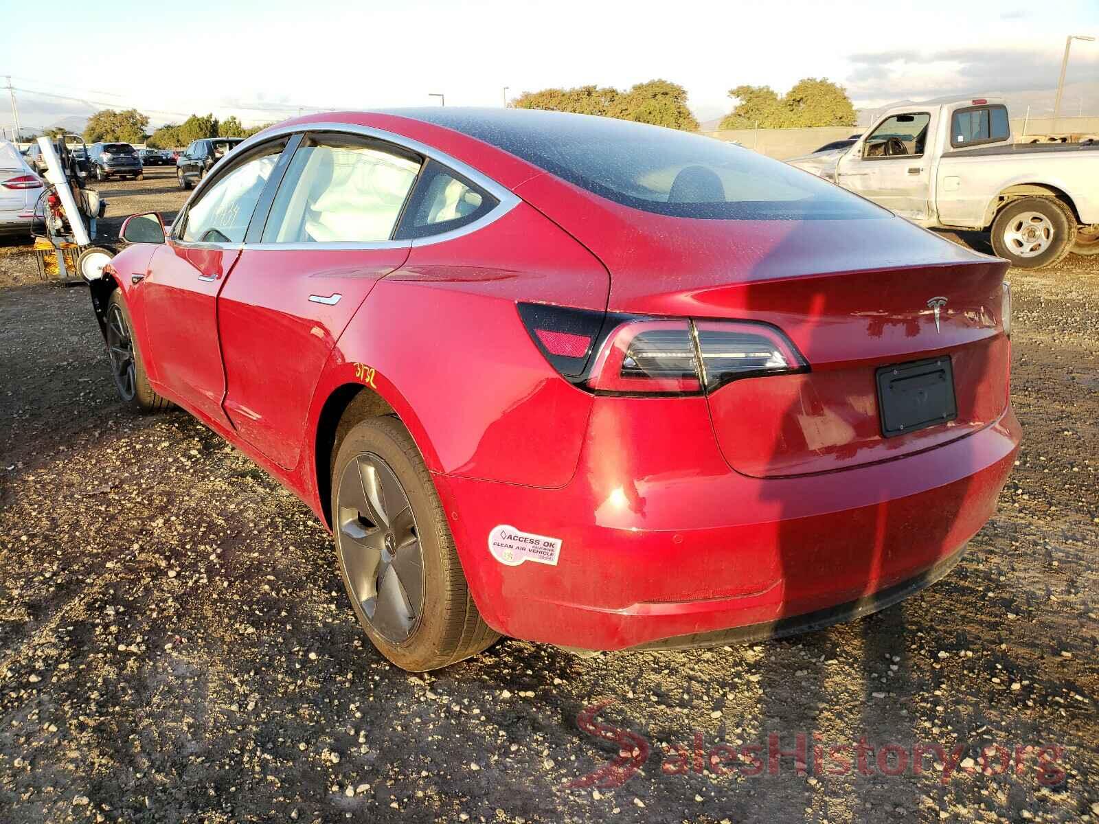 5YJ3E1EA3KF345887 2019 TESLA MODEL 3