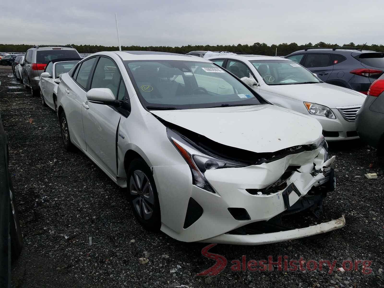 JTDKARFU9G3501451 2016 TOYOTA PRIUS