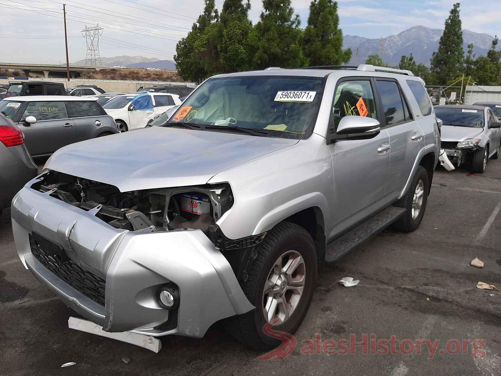 JTEBU5JR2G5339679 2016 TOYOTA 4RUNNER