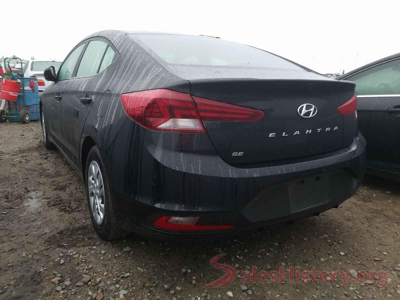 5NPD74LF7LH622834 2020 HYUNDAI ELANTRA