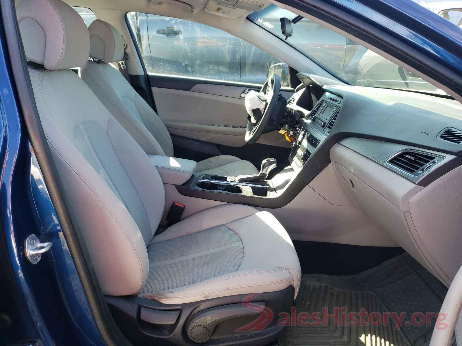 5NPE24AFXHH492321 2017 HYUNDAI SONATA