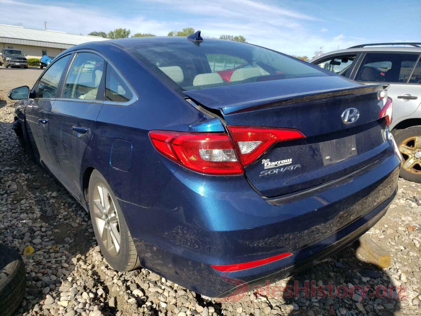 5NPE24AFXHH492321 2017 HYUNDAI SONATA