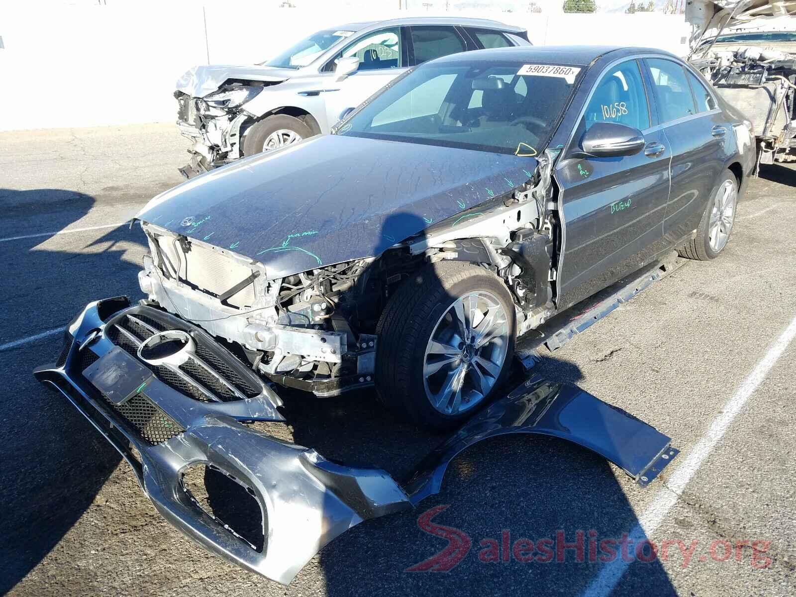 55SWF4JB0JU280729 2018 MERCEDES-BENZ C CLASS